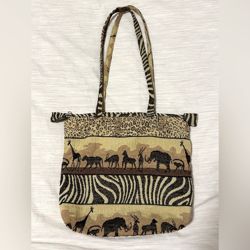 Safari Print Tote